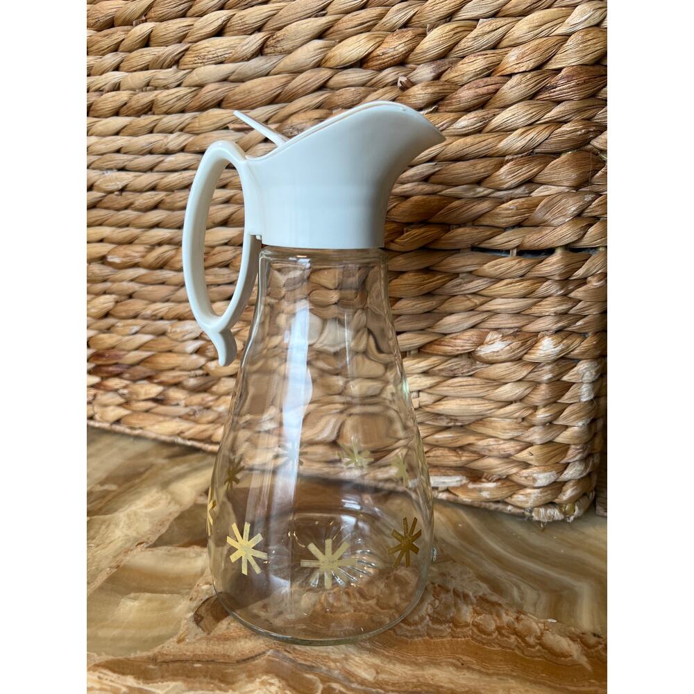 Starburst Glass Syrup Dispenser